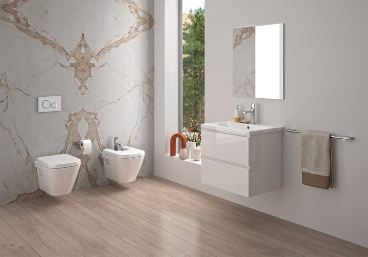 Inodoro suspedido Look Unisan Sanindusa ambiente 6