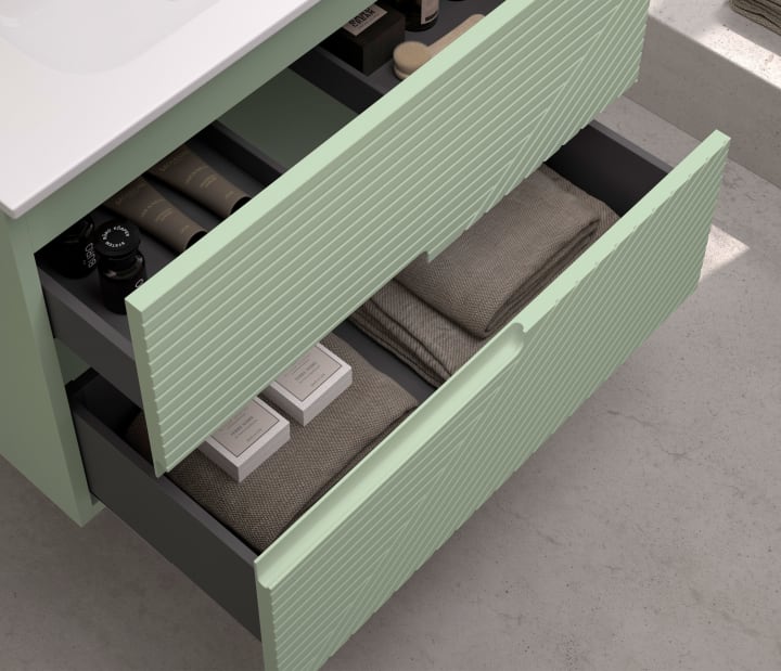 Mueble de baño con encimera Limo Bruntec ambiente 12
