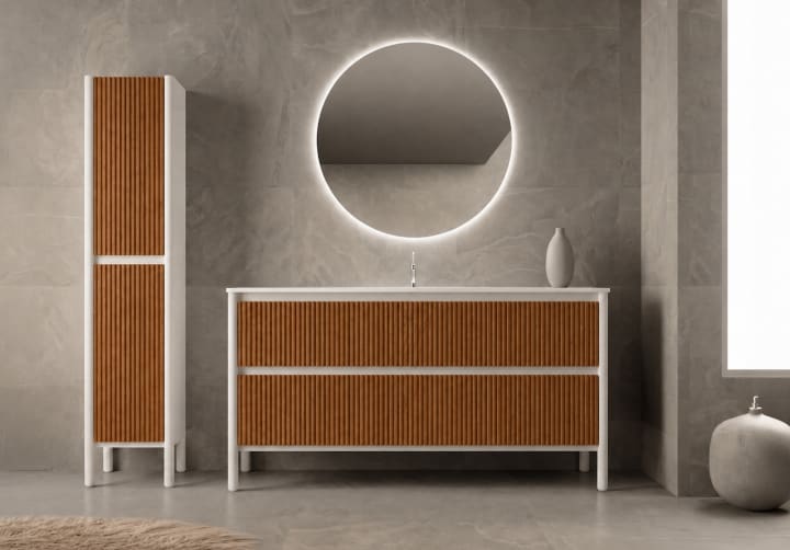 Conjunto de mueble de baño Alpes 23 Bruntec principal 2