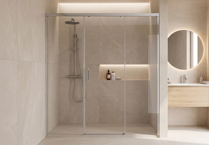 Mampara de ducha Elara 900 Bruntec principal 4