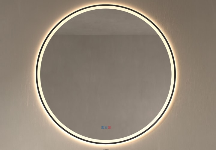 Espejo de baño con luz LED Aura Bruntec principal 1