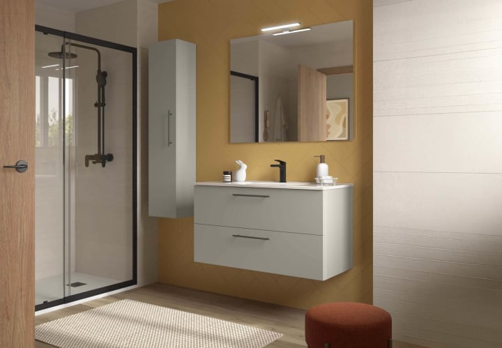 Conjunto mueble de baño Silane Salgar principal 4