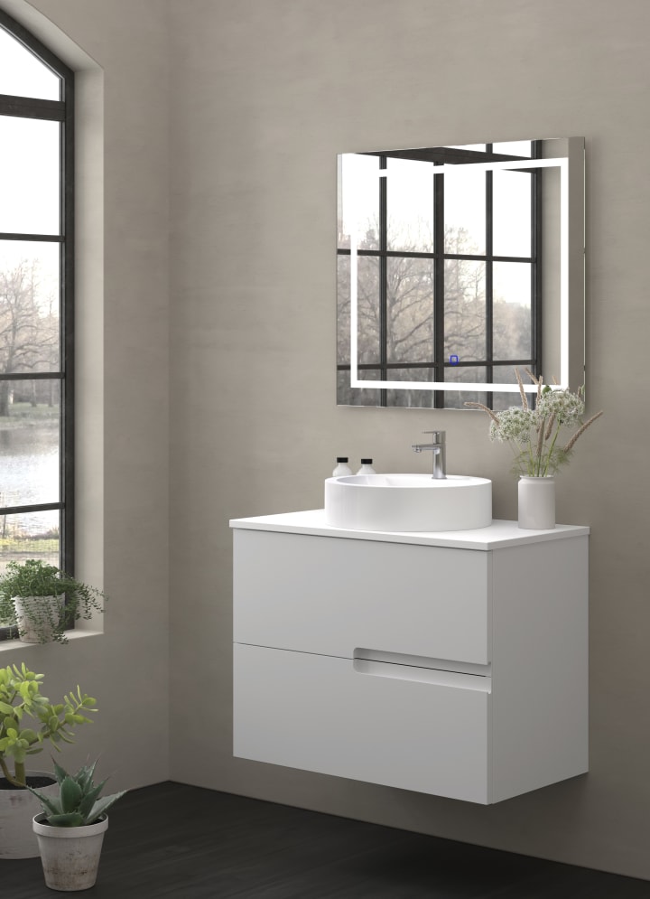 Conjunto mueble de baño Lia colores Bruntec principal 3