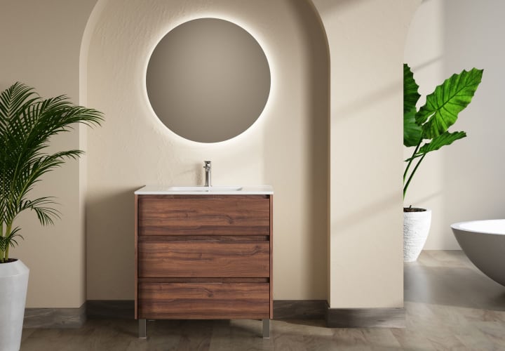 Conjunto mueble de baño Boston Bruntec principal 2