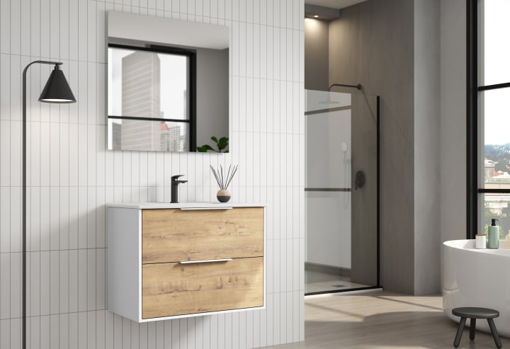 Conjunto mueble de baño Duox Bruntec principal 1