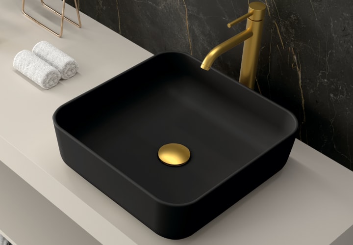 Lavabo sobre encimera Barbados Coycama detalle 16