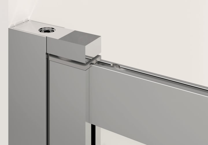 Mampara de bañera Milano Bruntec detalle 6