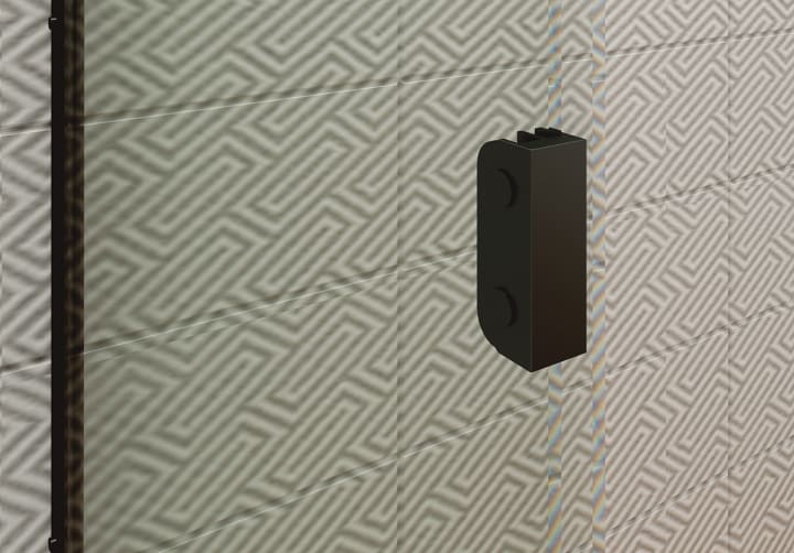 Mampara de bañera Milano Bruntec detalle 4