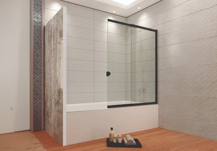 Mampara de bañera Milano Bruntec principal 1