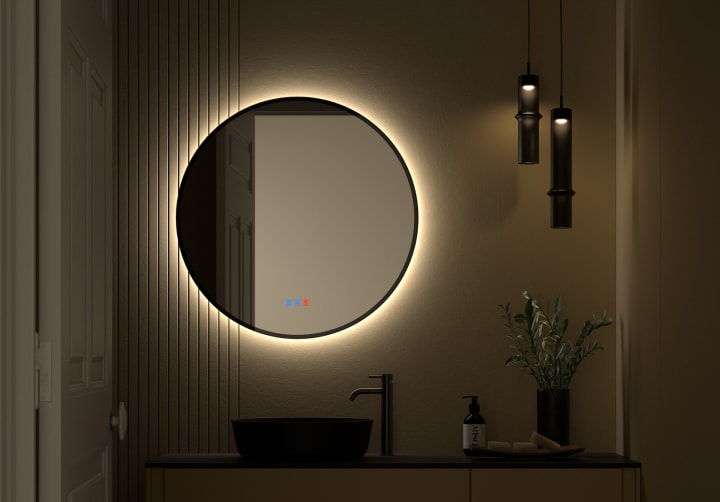 Espejo de baño con luz led Atria Bruntec principal 5