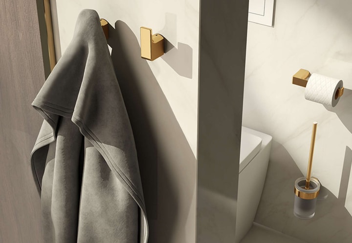Conjunto de accesorios de baño Pirenei Gedy ambiente 10