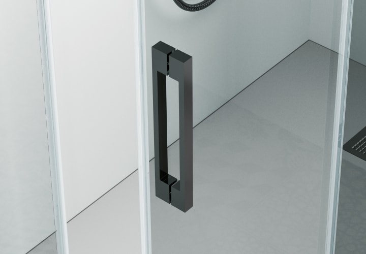 Mampara de ducha Fuji Bruntec detalle 4