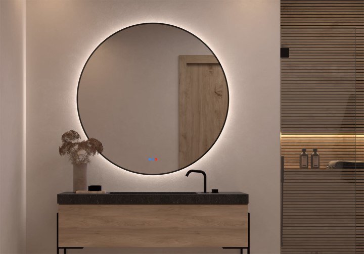 Espejo de baño con luz LED Atria Bruntec principal 2