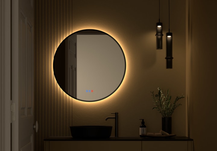 Espejo de baño con luz LED Atria Bruntec principal 4