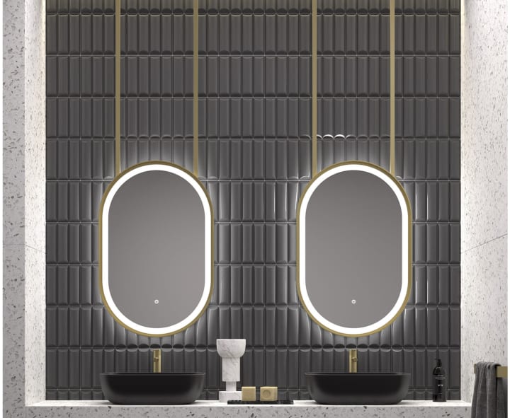 Espejo de baño con luz LED Boracay Eurobath principal 1