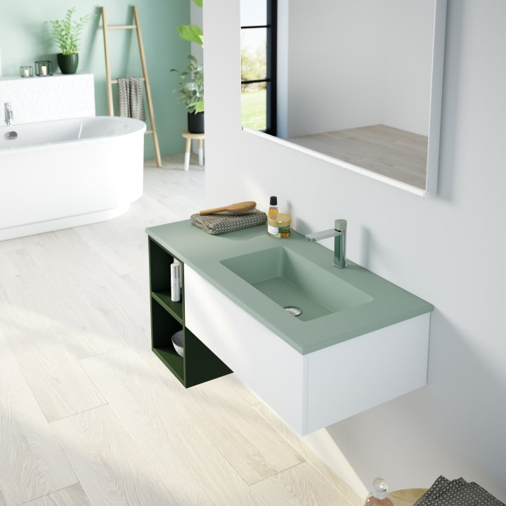 Lavabo encastrado Mara Masai Coycama ambiente 16