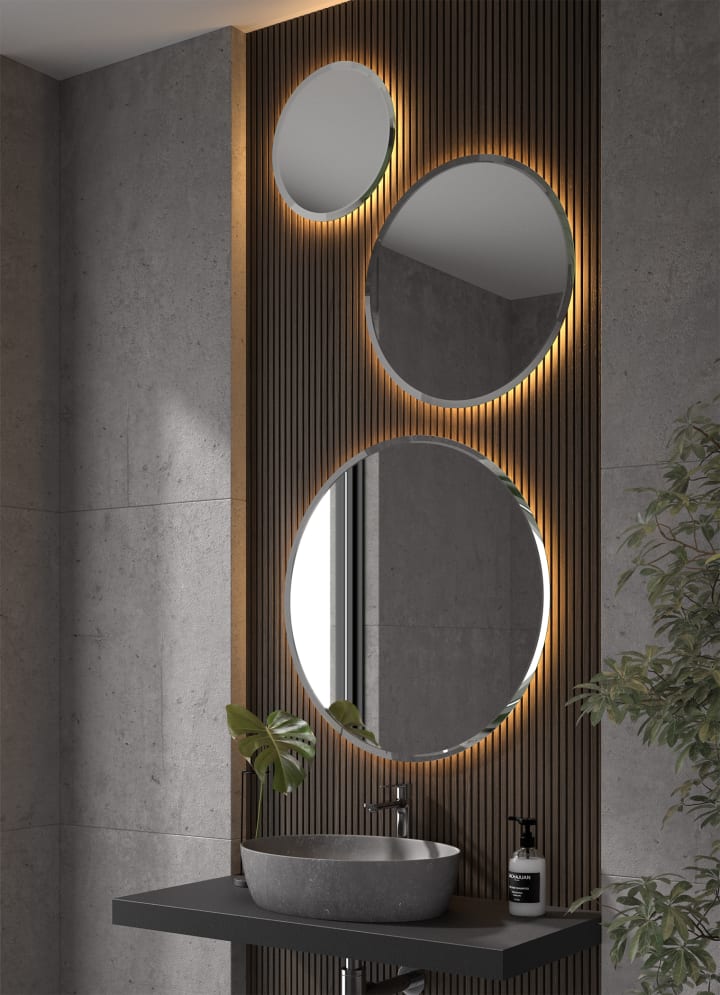 Espejo de baño con luz LED Soleil de Eurobath ambiente 2