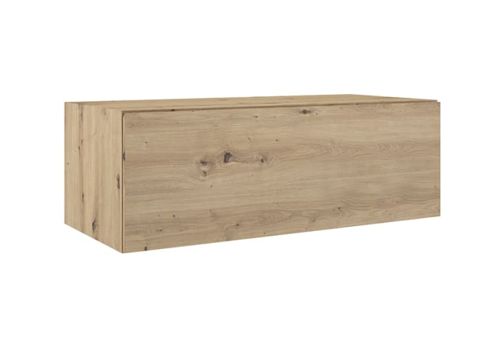 Conjunto mueble de baño con lavabo de cerámica de 12 cm de alto y cajonera Nomad Viso detalle 15