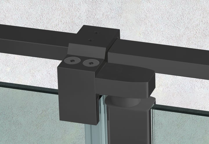 Mampara de ducha Aura Bruntec detalle 5