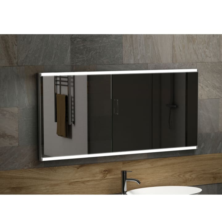 Espejo de baño con luz LED Tower Coycama ambiente 3