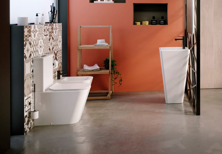 Inodoro compacto Florencia Fossil Natura ambiente 4