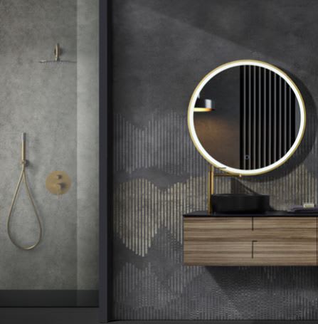 Espejo de baño con luz LED París Ledimex ambiente 7
