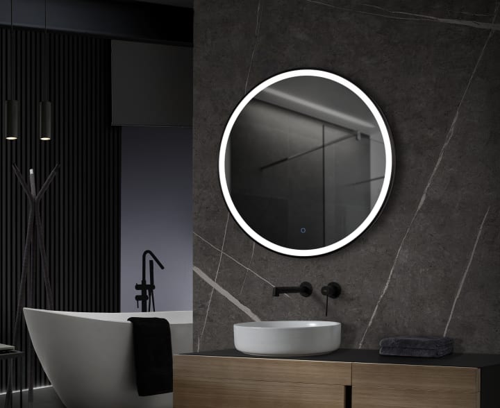 Espejo de baño con luz LED París Ledimex principal 2