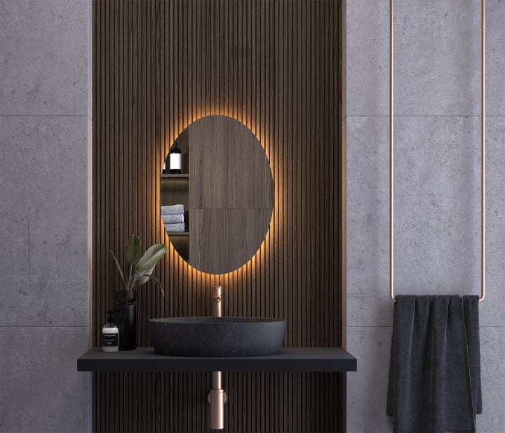 Espejo de baño con luz LED Irlanda de Eurobath principal 1