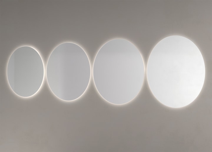 Espejo de baño con luz LED Irlanda de Eurobath detalle 2