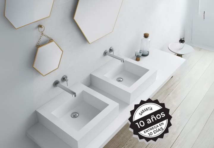 Lavabo sobre encimera Roma Bruntec opción 2