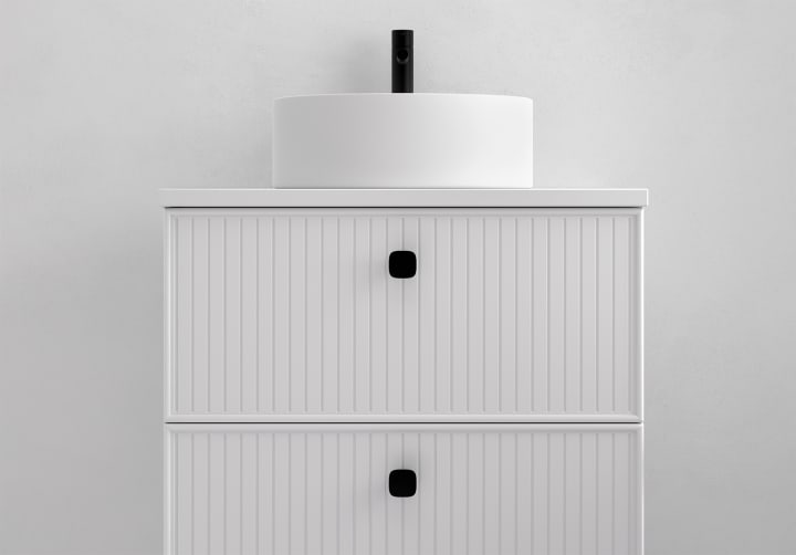 Mueble de baño con encimera de Microtec Blanca Avila Dos detalle 4