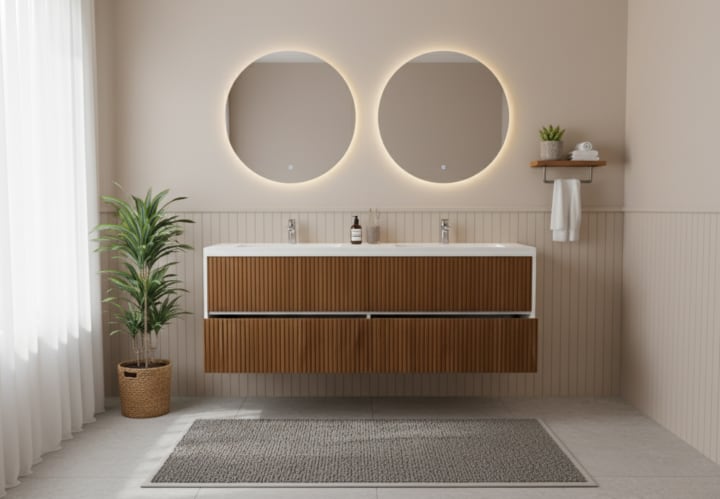 Conjunto mueble de baño Alpes 18 Bruntec principal 1