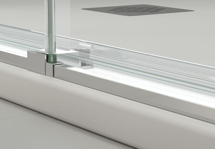 Mampara de ducha Copenhague Bruntec detalle 7