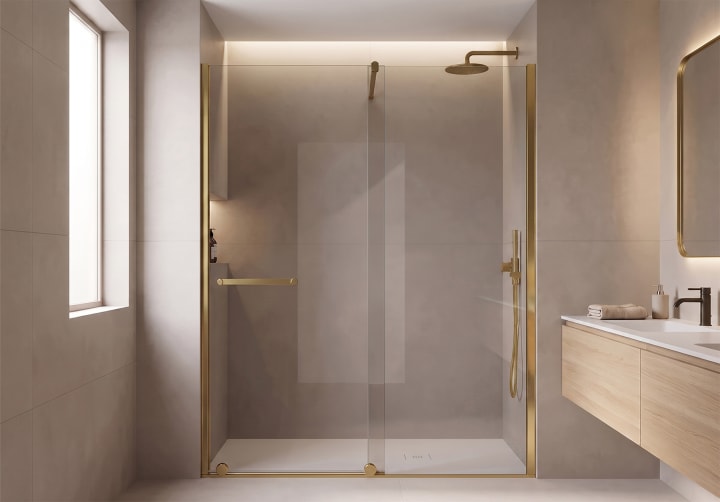 Mampara de ducha a medida Vanity (VY-210) Profiltek principal 2