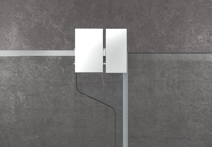 Mampara de ducha Fuji Bruntec detalle 5