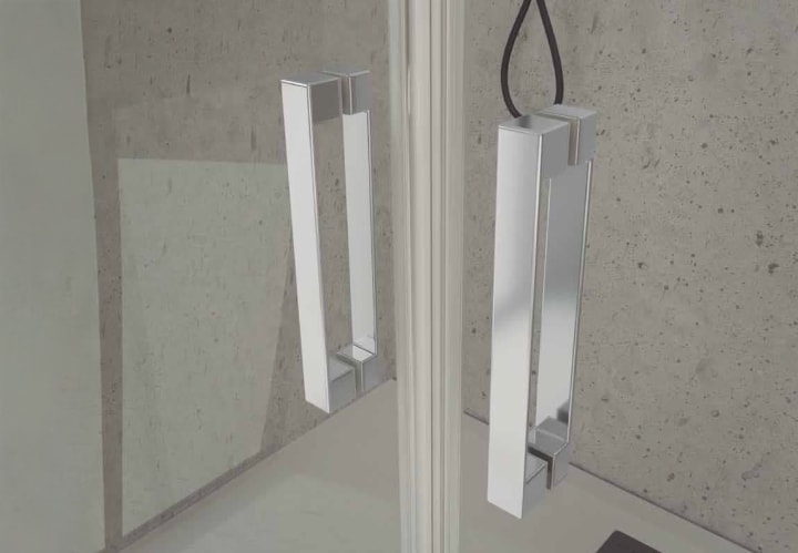 Mampara de ducha Sabik Bruntec detalle 4
