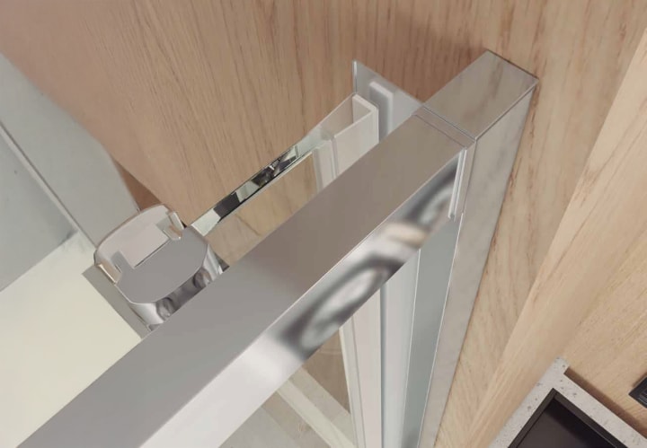 Mampara de ducha Sabik Bruntec detalle 5