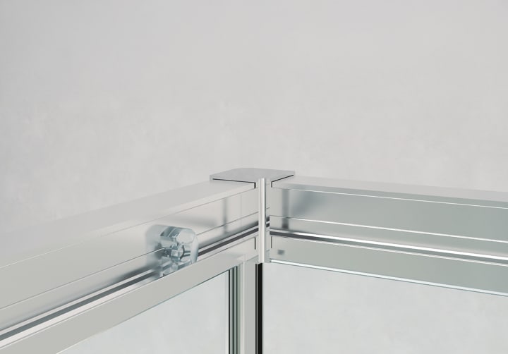 Mampara de ducha Elara (800) Bruntec detalle 9