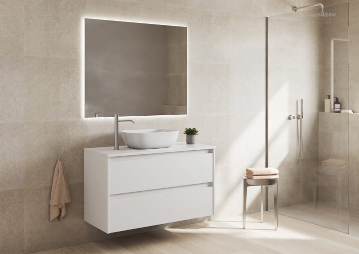 Mueble de baño con encimera de madera Oxford Bruntec principal 6