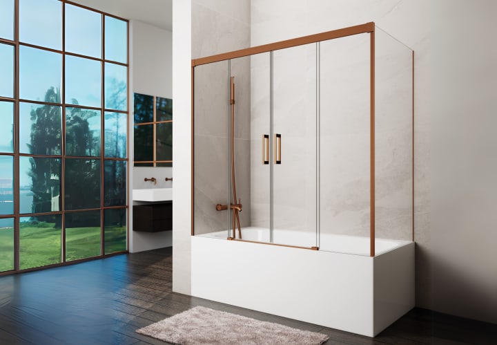 Mampara de bañera Basic Spazio GME principal 6