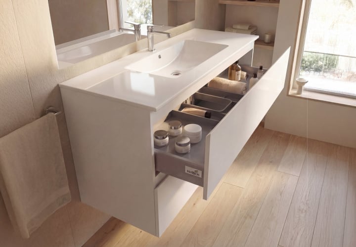 Mueble de baño MDF lacado Vilma Bruntec detalle 7