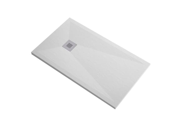 Plato de ducha de resina Design Basic St Bruntec principal 1