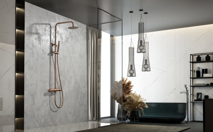 Conjunto de ducha Monza de Imex ambiente 11