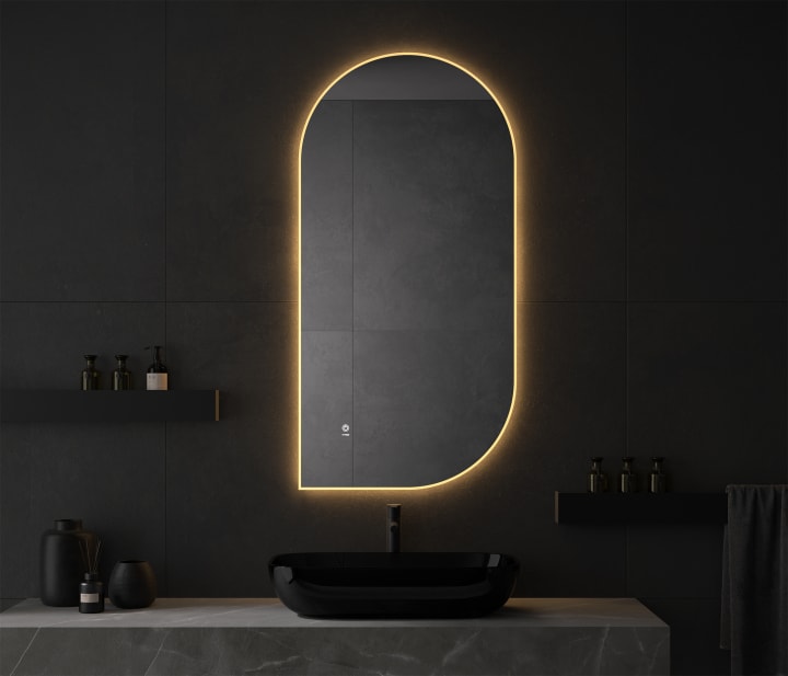 Espejo de baño con luz LED Hvar de Eurobath principal 1