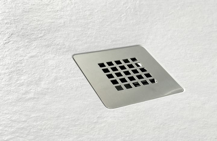 Plato de ducha de resina Ideal Bruntec detalle 7
