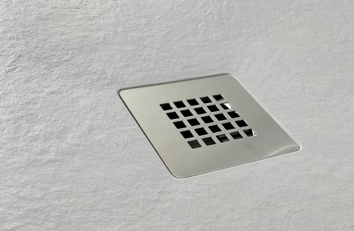 Plato de ducha de resina Ideal Bruntec detalle 11