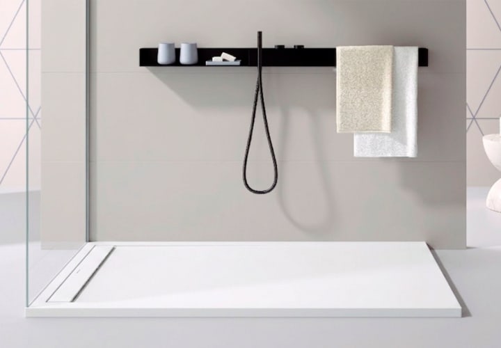 Platos de ducha de resina Design New Bruntec ambiente 22