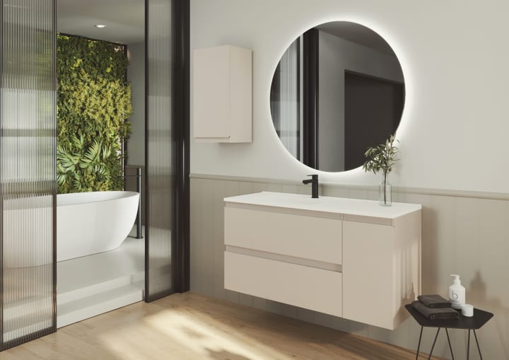 Mueble de baño MDF lacado Vilma Bruntec principal 1