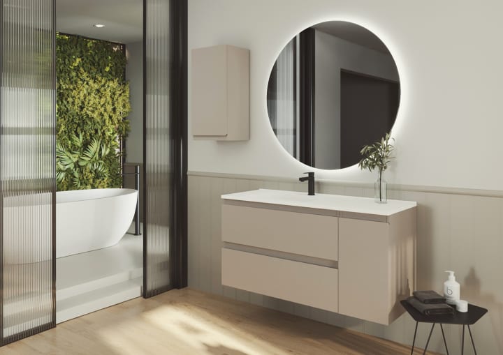 Mueble de baño MDF lacado Vilma Bruntec principal 2