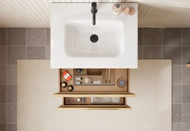 Conjunto mueble de baño Bamboo Coycama detalle 5